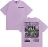 Rapper Kevin Kaarl Ultra Sodade Tour 2025 Cover T Shirt Unisex Women Fashion Gothic Retro Tshirts Cotton Comfort Oversized T Shirt
