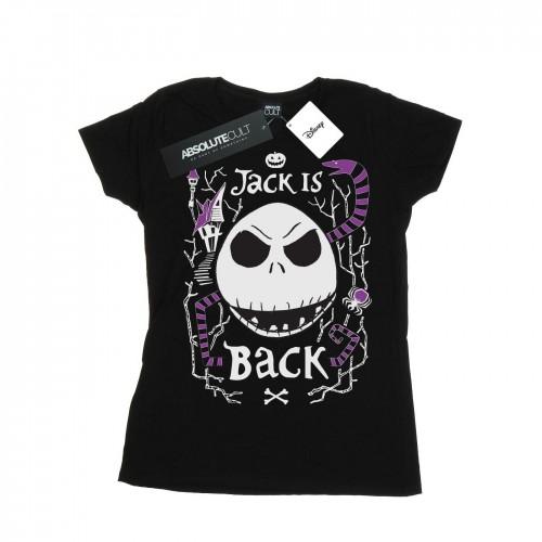 Disney Womens/Ladies Nightmare Before Christmas Jack Is Back Cotton T-Shirt
