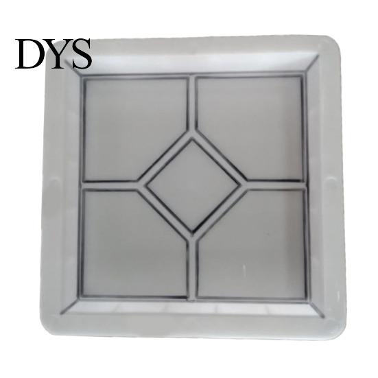 Creative Garden Improvement Project Stepping Stone Mold, Reusable Concrete Pathway Paver Backyard Walkway Design Tool DIY Cement Pavement Mould