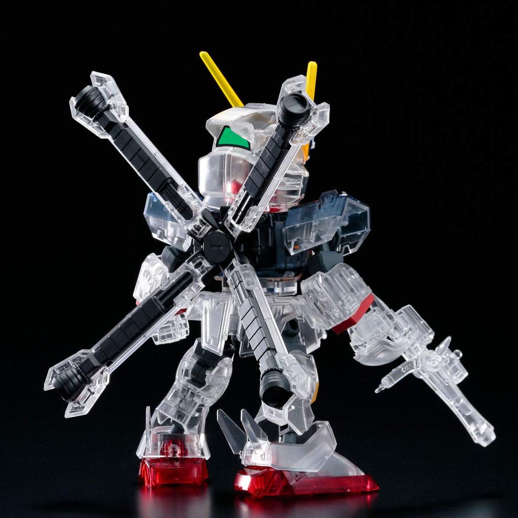Bandai SD Gundam Cross Silhouette Crossbone Gundam X1 Silhouette Frame Пластиковая модель Интернет-магазин (Кросс-версия.) [Очистить цвет] (Эксклюзив для хобби)