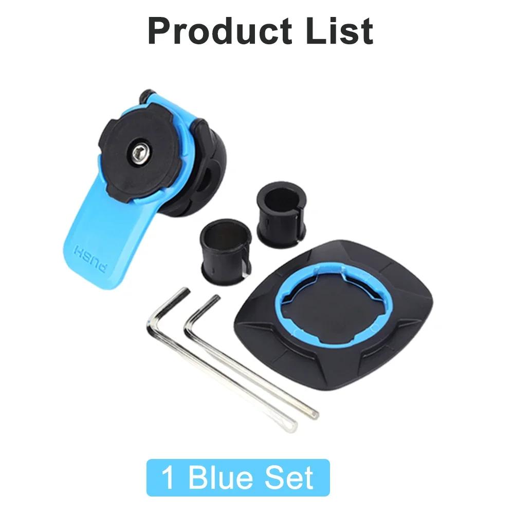 Держатель для телефона для мотоцикла, велосипеда, противоскользящий амортизатор, подставка-держатель для телефона, вращающийся на 360°, противоударный, кронштейны для крепления телефона на руль