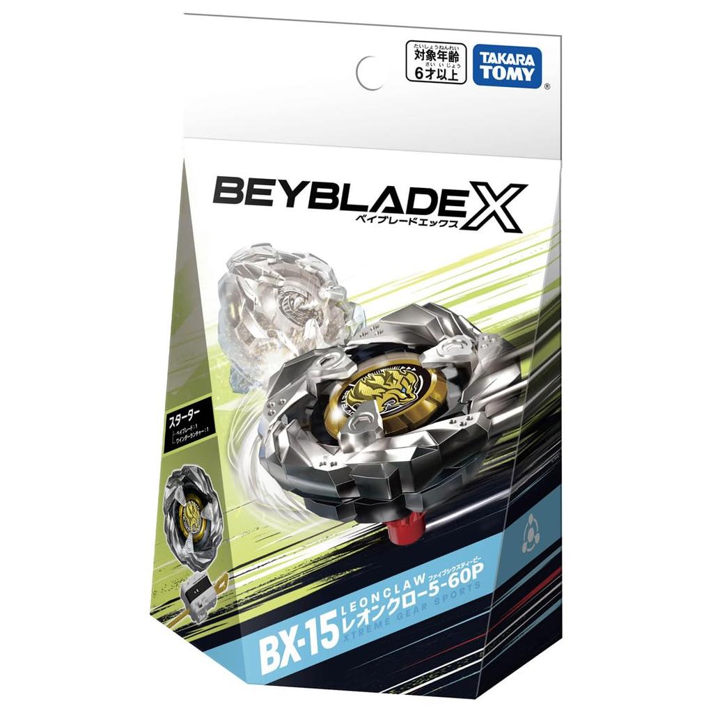 TAKARA TOMY BEYBLADE X Beyblade X Стартовый Леон Коготь BX-15 5-60P