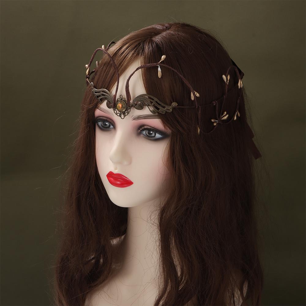 Vine Design Elven Crown Bridal Style Fairy Diadema New Woodland Crown