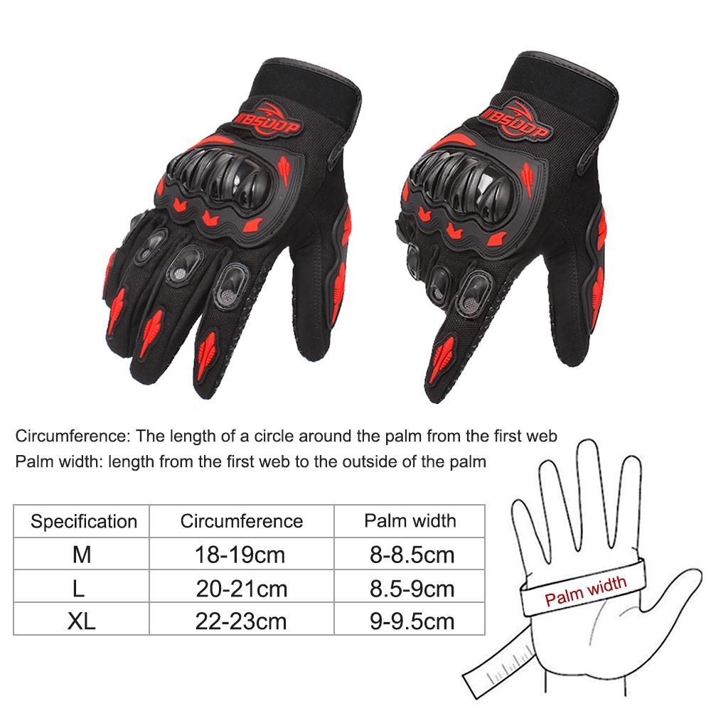 Мужские мотоциклетные перчатки, сенсорный экран, полный палец, мотоцикл, гоночный мотор