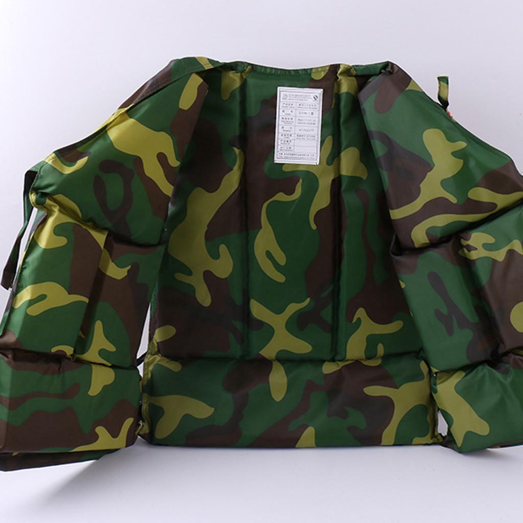 (Kung Pao Chicken)Adults Life Jacket Aid Vest Kayak Buoyancy Fishing Watersport