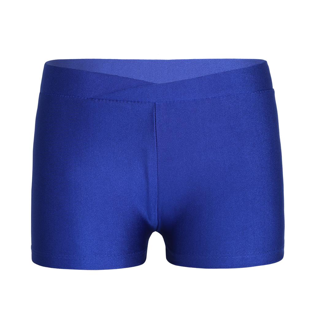 Kids Girls Swim Bottoms Elastic Waistband Shorts for Beach Pool Swimming Bathing Suit