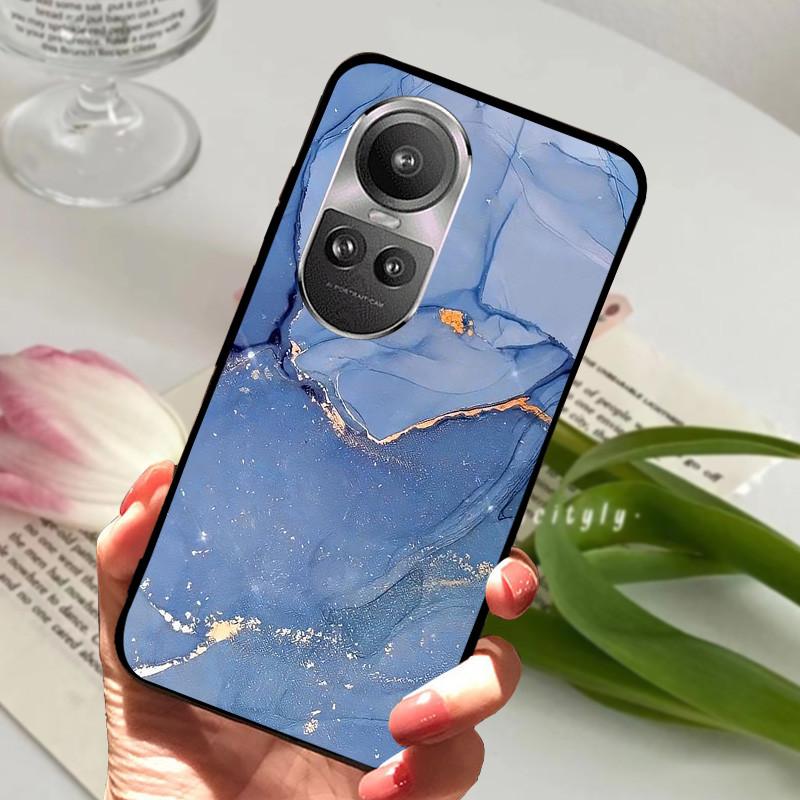 Чехол для Oppo Reno 10 5G CPH2531 Reno10 Ударопрочный Мягкий ТПУ Силиконовый Чехол для Телефона Для Oppo Reno 10 Pro 5G CPH2525 Funda Мультяшный
