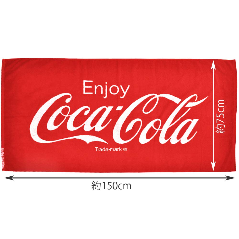 Inukai Полотенце Coca-Cola Жаккардовое Полотенце для Отдыха L