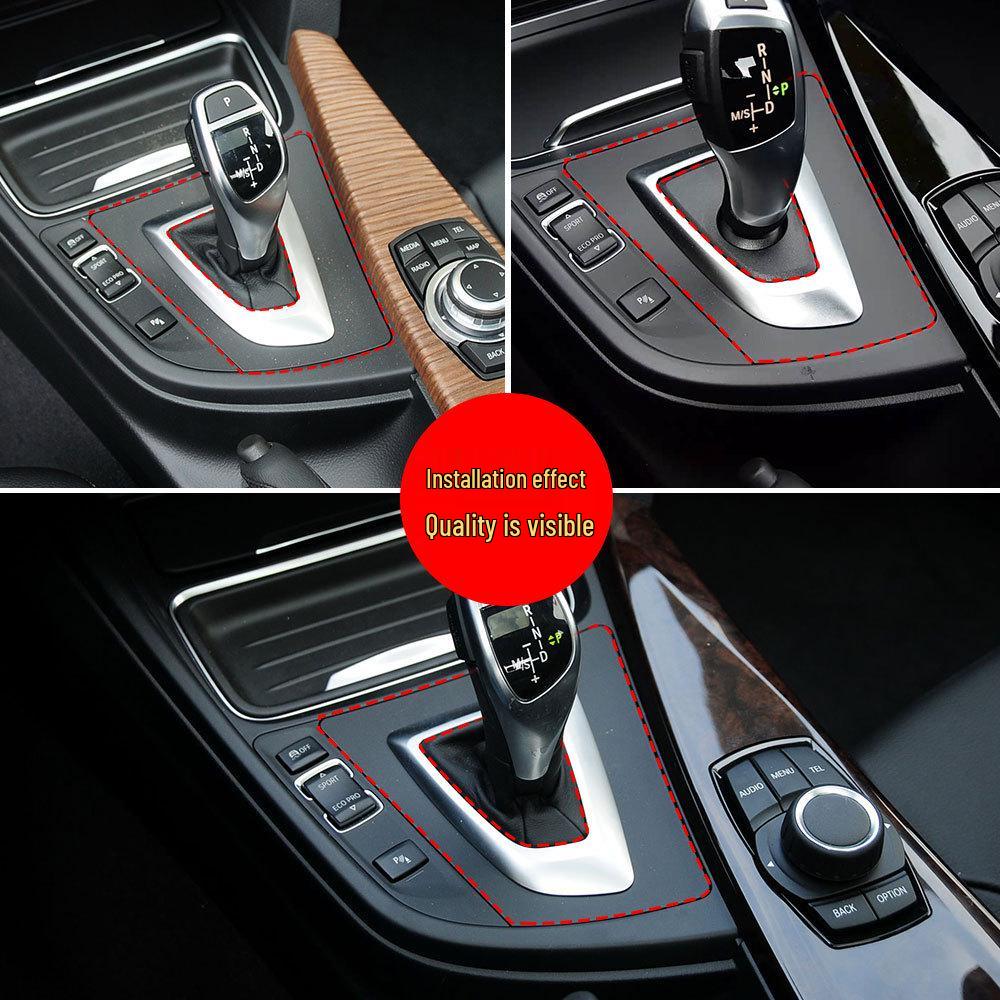 Декоративная накладка на ручку переключения передач для BMW 3 и 4 серий (F30, F34, F35, 318, 320GT)