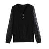 Spring and Autumn New Fashion Loose Foreign-style Lace Shirt, Middle-aged Mother Loaded Spring and Autumn Bottoming Shirt Tops