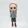 Mini Casual Top Cute Denim Pants High Quality Gift Toys  For Blythe Dolls For OB22 OB24 Doll