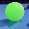 Glow-in-the-Dark Rubber Dog Ball - Durable, Bite-Resistant Chew Toy for All Breeds Interactive Play & Dental Health, Medium Size