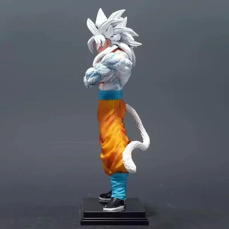 32 см Аниме Фигурка Dragon Ball Z Фигура Супер Сайян 5 Сон Гоку Статуэтка Действия ПВХ Модель Настольное Украшение Коллекция Игрушки Подарки
