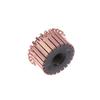 1 Piece Copper Hook Type Electrical Motor Commutator 23.2X8X14.6Mm 24P Teeth Copper Hook Type Electrical Motor Commutator
