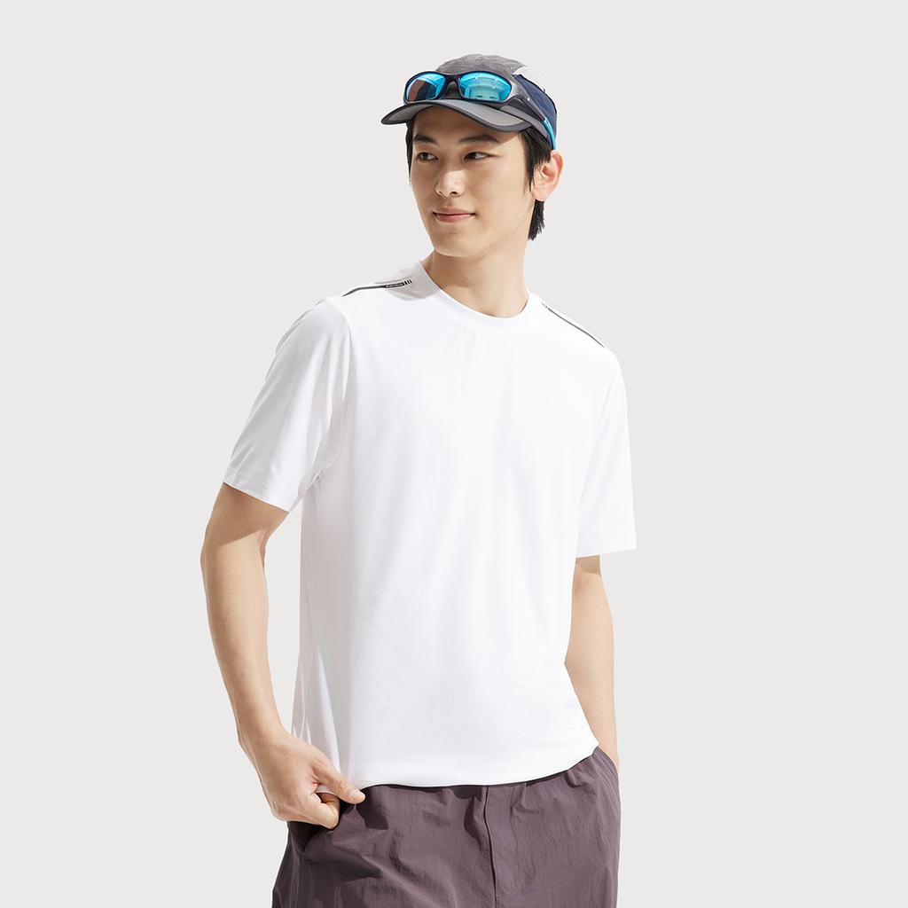 Мужская футболка Li Ning из коллекции Quick Dry Cooling, стандартный крой, белая ATSV509-1