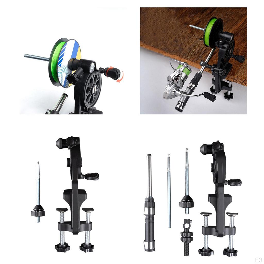 Fishing Line Spooler Equipment Adjustable Compact Supplies Sturdy Portable Accessories