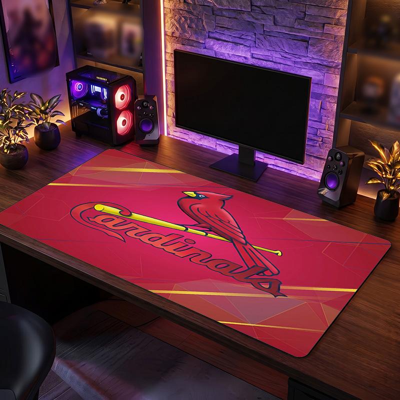 Улица. Коврик для мыши с узором St. Louis Cardinals Анти?Нескользящий резиновый коврик для стола для игр, работы, украшение рабочего стола