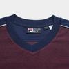 Fila Оригинальная мужская футболка с V-образным вырезом, свободная, с коротким рукавом, топ F11M619103F-NV