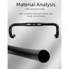 Aluminum Alloy UNO Bike  Handlebar Road Cycling Ultralight 31.8mm 380/400/420 Bicycle Accessories