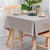 Tablecloth Wear Resistant Fade-Resistant Table Cover Solid Color Splash Scratch Protection Rectangular Table Cloth