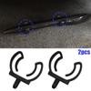 2Pcs For Toyota RAV4 I II III IV 5G 1994 1995 1996 1997 1998 1999 2000 - 2024 Auto Lock Pencil Tray Fixing Clips Black