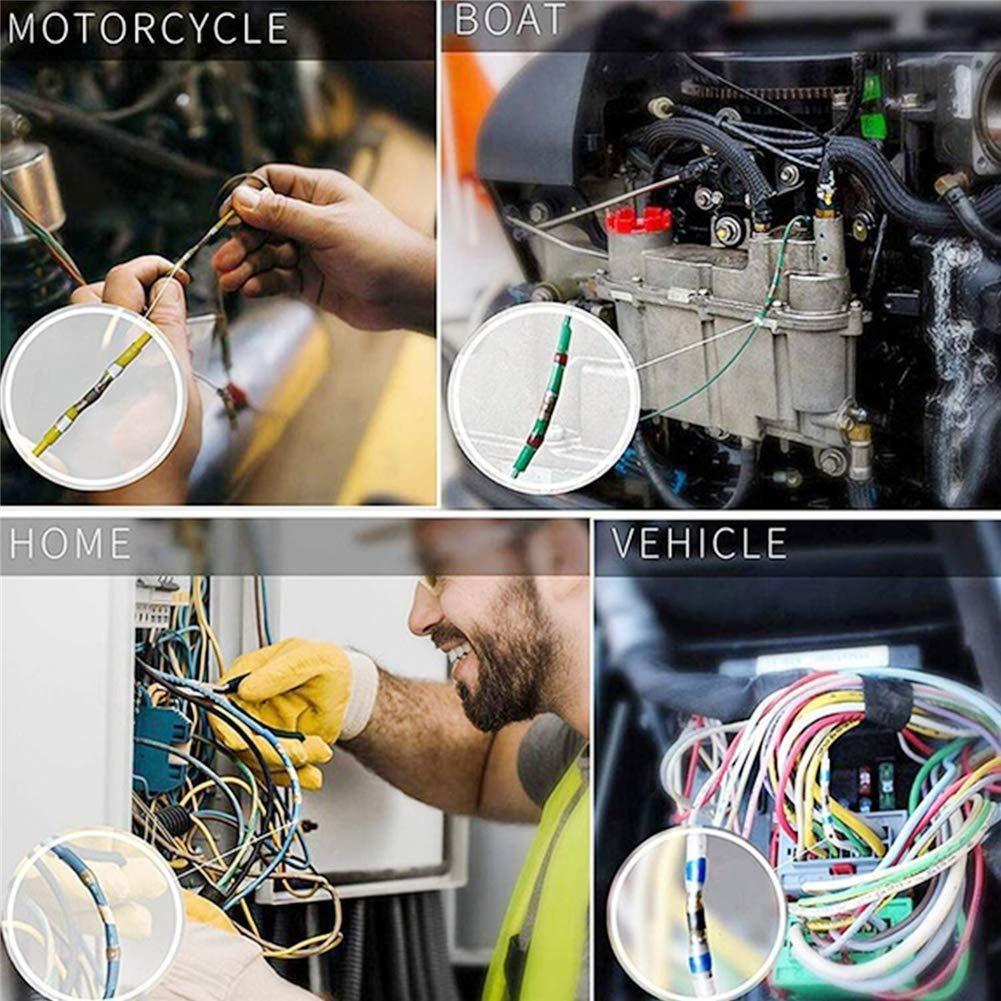 300/box Waterproof Solder Seal Heat Shrink Butt Wire Connectors Terminals Electrical Wire Cable Connectors Terminals