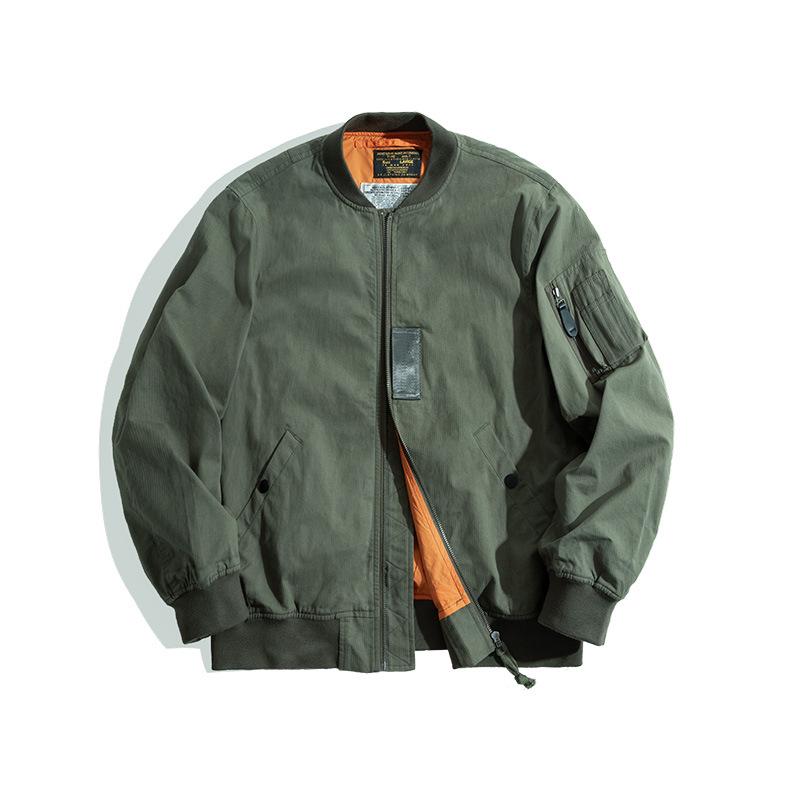 Мужская ретро пилотская бейсбольная куртка MA1 Maden Workwear