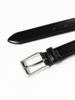 В:MING LIFE STORE by BEAMS Кожаный ремень для платья, мужской, черный, размер M, весна/лето 2025