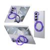 Case Galaxy Z Fold 8/7/6/5/4/3 Magnetic Rotating Stand Wireless Charging Screen Protector Shockproof Protective
