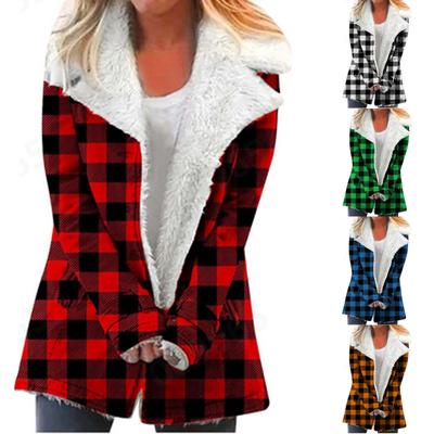 Женская повседневная модная свободная куртка с флисовым воротником и карманом, сохраняющая тепло