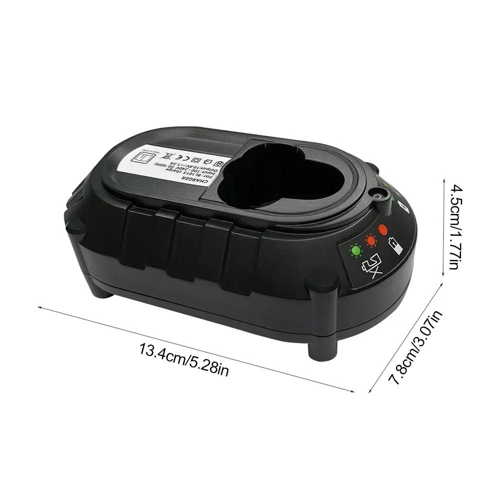Зарядное устройство для аккумуляторов Makita BL1013 BL1014 10,8 В-12 В Li-ion DC10WA Зарядное устройство для электроинструментов: дрелей, шуруповертов