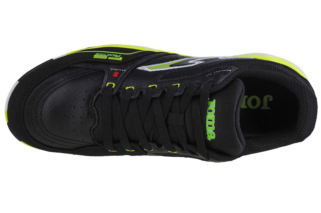 Joma FS Reactive 23 FSW TF, Мужские футбольные кроссовки для газона черного цвета