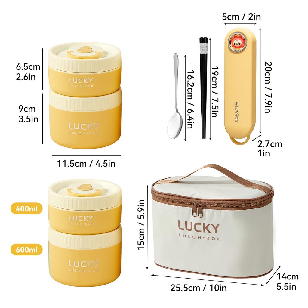 Портативный герметичный термоконтейнер для обеда для детей, складной, для микроволновой печи, из нержавеющей стали 304, изолированный пищевой контейнер