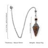 Натуральный Камень Дух Маятник Подвеска Решетчатая Цепь Энергия Удача Таинственный Рейки Смола Для Изготовления Украшений Аксессуары Ожерелья