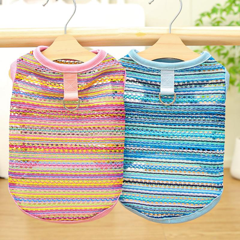 Весенне-летние кошачьи жилеты Одежда для питомцев для собак Кошачья одежда для питомцев Крупные собаки Золотистые ретриверы Защита от солнца