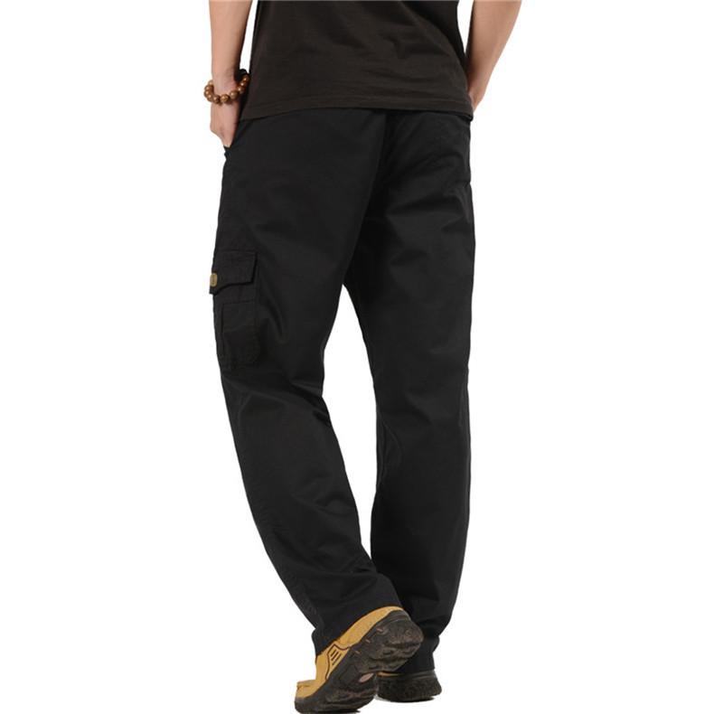 Men's Casual Pants Large Size Work Pants Fashionable Versatile Pants New Trend Straight Pants