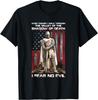 Knight American I Walk Through Shadow Of Death I Fear No T-Shirt