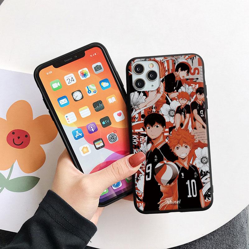 Чехол для волейбола Anime Haikyuu для Xiaomi Redmi Note 9 10 s 8T 8 7 Pro 6 5 9C Mi Poco X3 NFC F3 9 SE A3 9T 10T 11 Lite TPU Cover