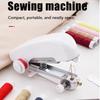 Portable Mini Cordless Stitch Machines Manual Sewing Machine Useful for DIY Household Clothes Leather Handheld Tools Accessories