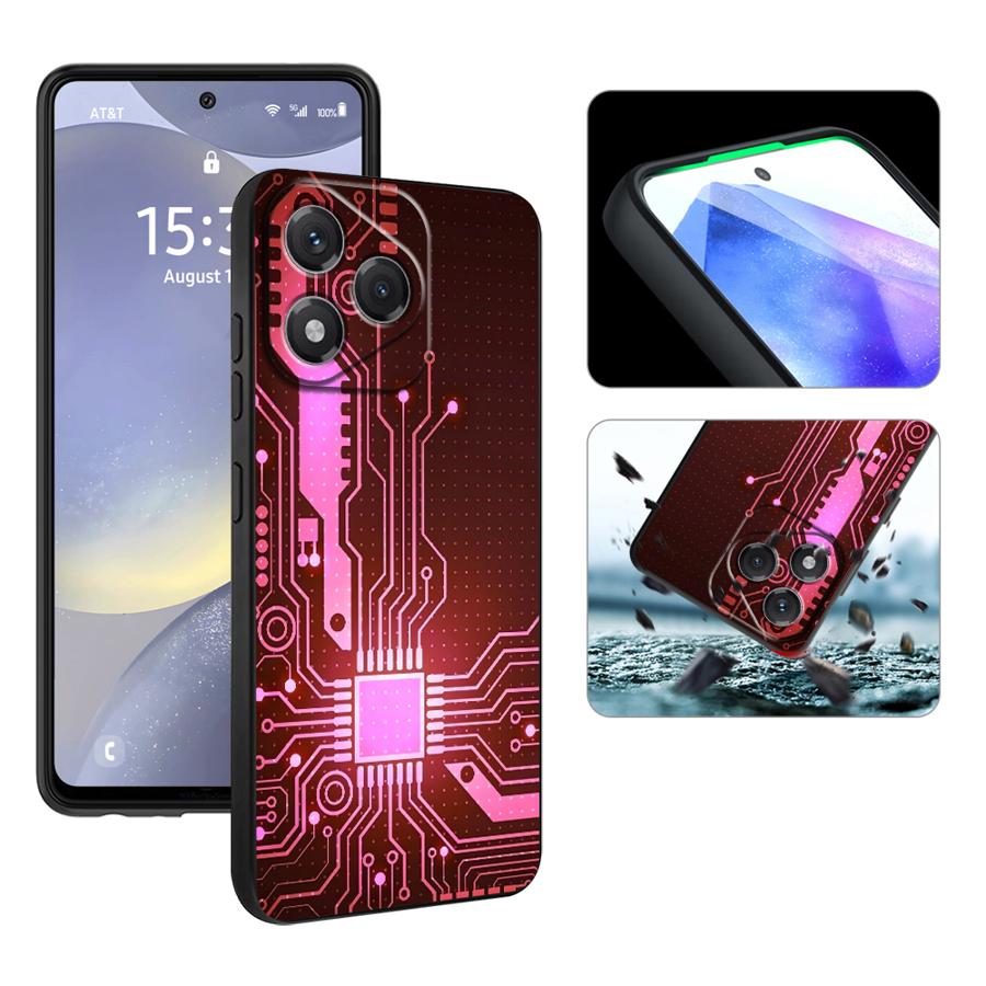 Чехол для Huawei P30 P20 Pro P20 P40 Lite P Smart 2019 P20 Lite 2018 Funda Чехол для телефона Ретро Печатная плата