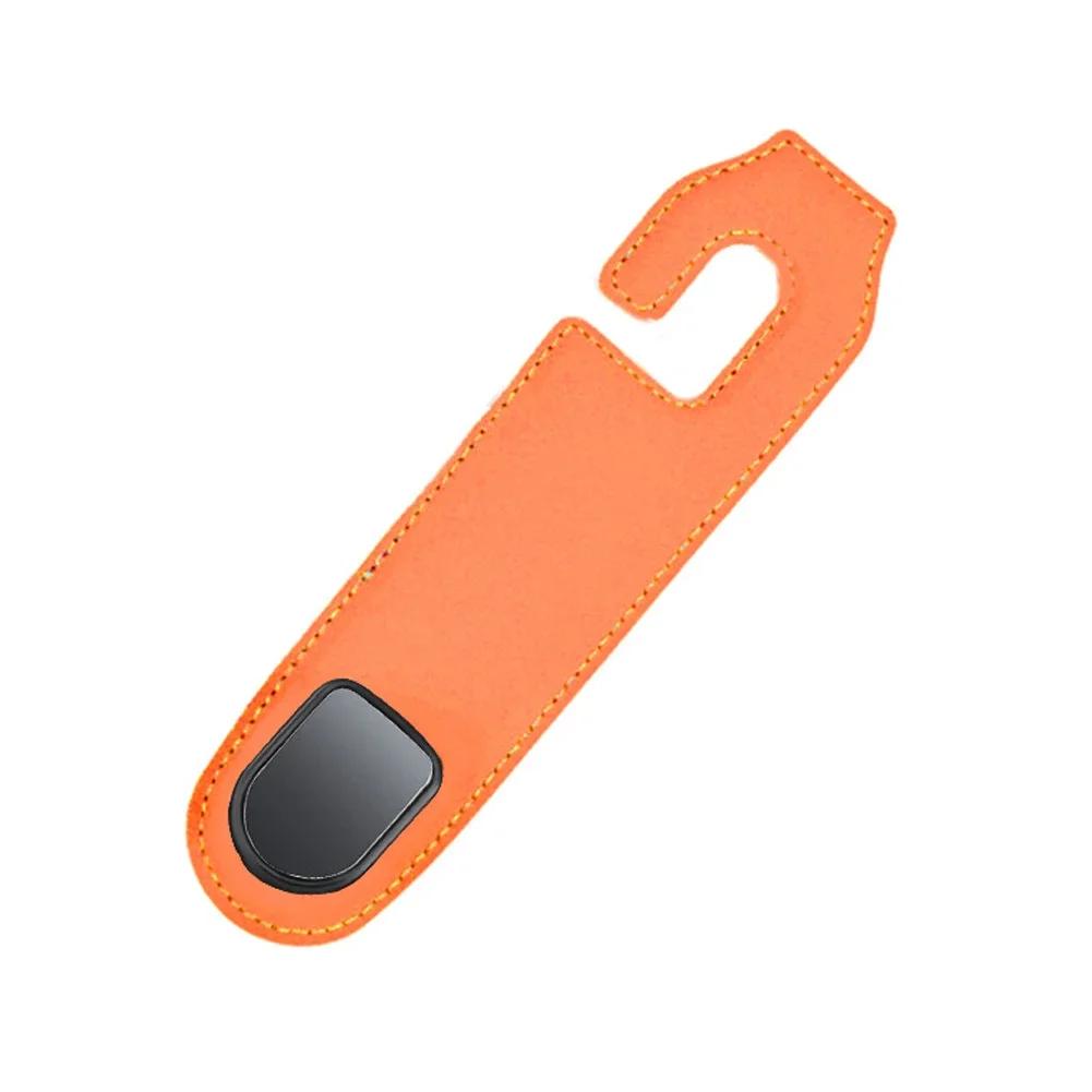 Автомобильные крючки Инструменты Сиденья Судьи Кожа Замша Авто Подголовник Крючки Хранение Вешалка Модернизация Автомобильный Интерьер Аксессуары