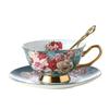 Yan Coffee Cup Chooses Bone China Afternoon Tea Tea Set Ceramic Gift Box Gift Gaoyan Premium Export Cup Saucer