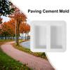 Reusable Paving Cement Mold 20x10cm Cement Brick Mould Brick Stone Mold  Home Path