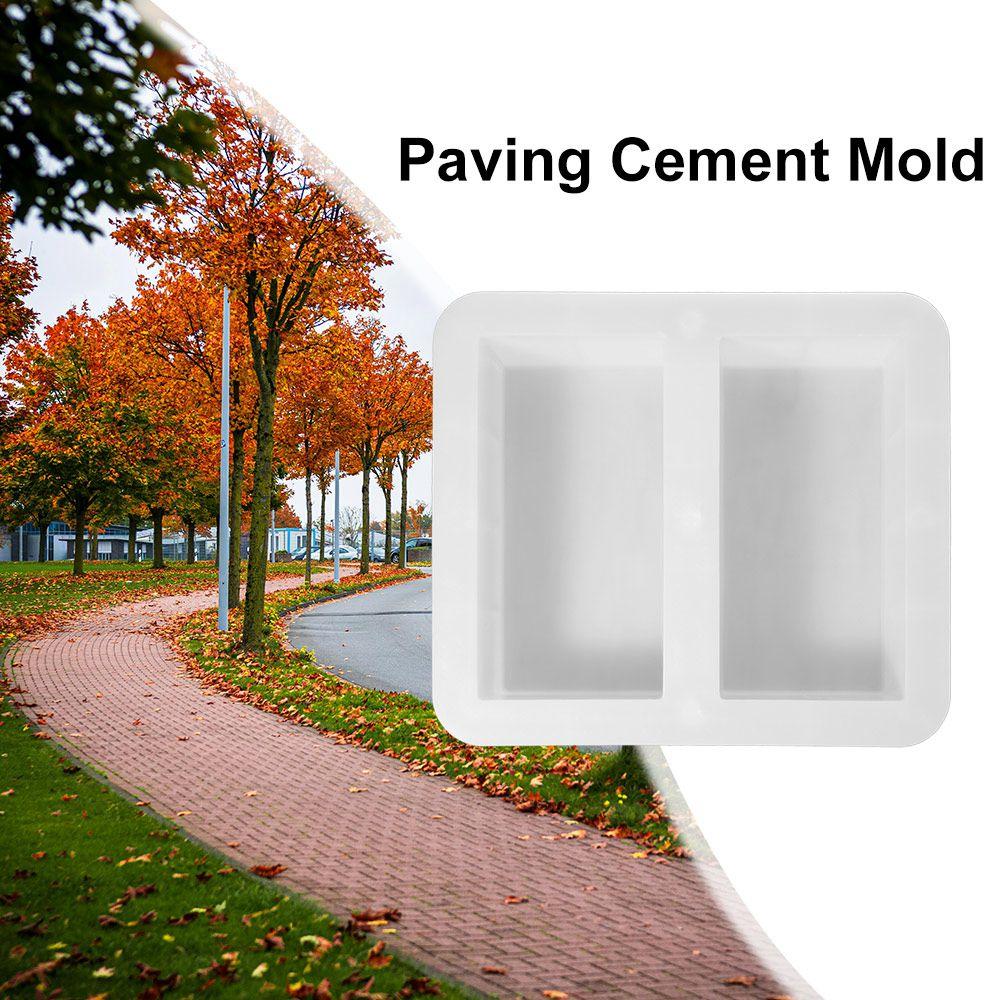 Reusable Paving Cement Mold 20x10cm Cement Brick Mould Brick Stone Mold Home Path