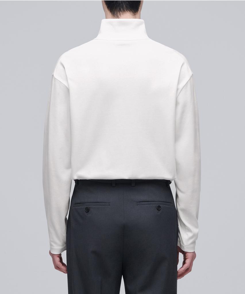 MUSINSA STANDARD Relaxed Turtleneck Long Sleeve T-Shirt [Cream]