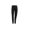 Neo Logo Print Mid-Rise Slim Fit Sports Pants Women Pants Black HI4653