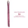 WTB Synthesis Neon Rainbow Sparkle Shiny Hair Tinsel Rainbow Silk Hair Extensions Dazzles Women Hippie for Braiding Headdress