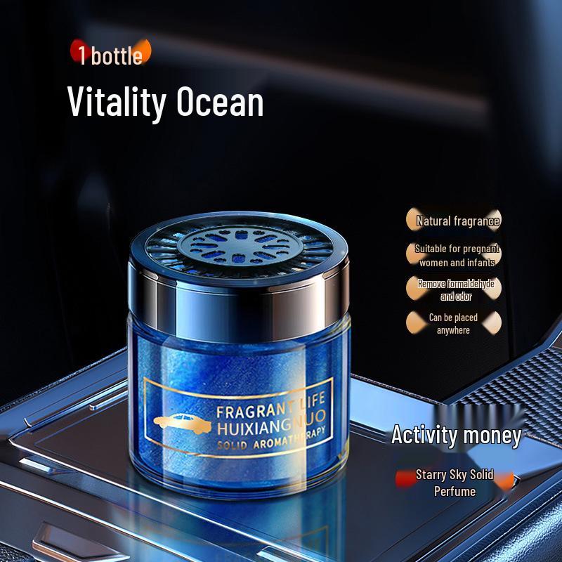 Car Sand Aromatherapy: Long-lasting Solid Balm for Interior Fragrance & Deodorizing Decoration