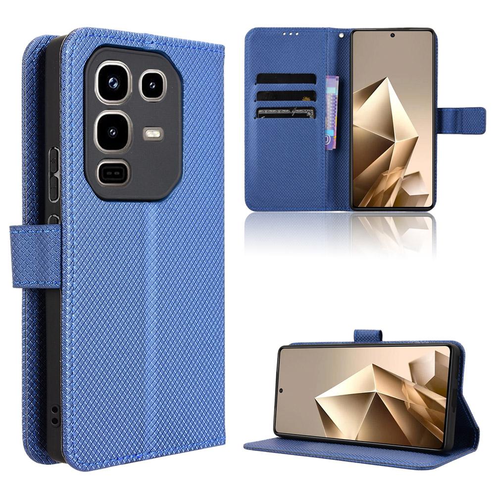 Флип-чехол для Infinix Note 50 Pro 4G из искусственной кожи с полной защитой корпуса [Flip Vintage Leather] Прочный ретро-чехол для телефона