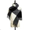 NEW Fashion Cashmere Women Plaid Scarf Winter Warm Shawl and Wrap Bandana Pashmina Female Foulard Long Thick Blanket
